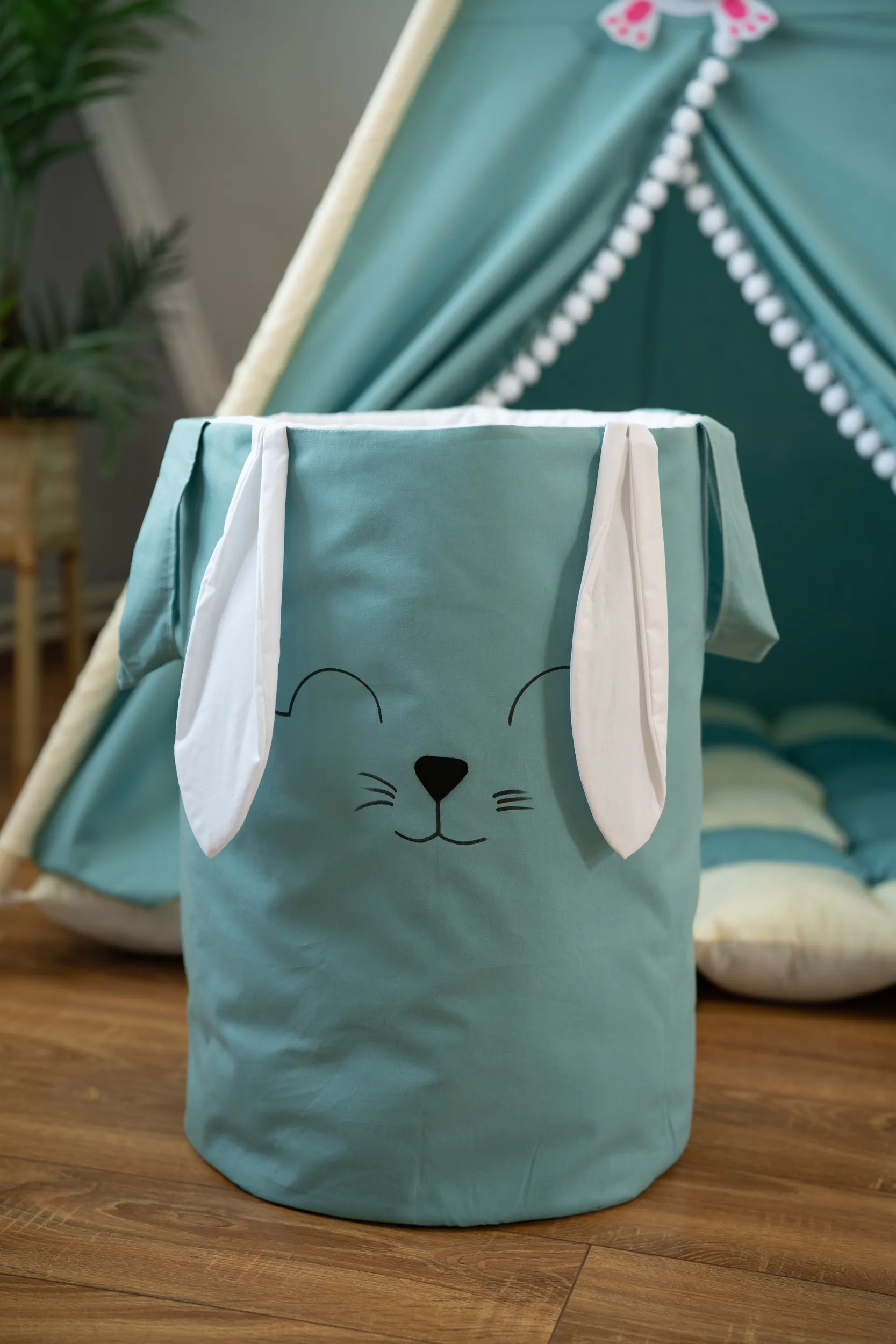 Кошик для іграшок текстильний