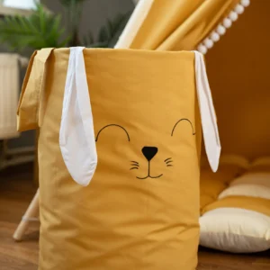 Кошик Зайчик Гірчичний - 50 cм