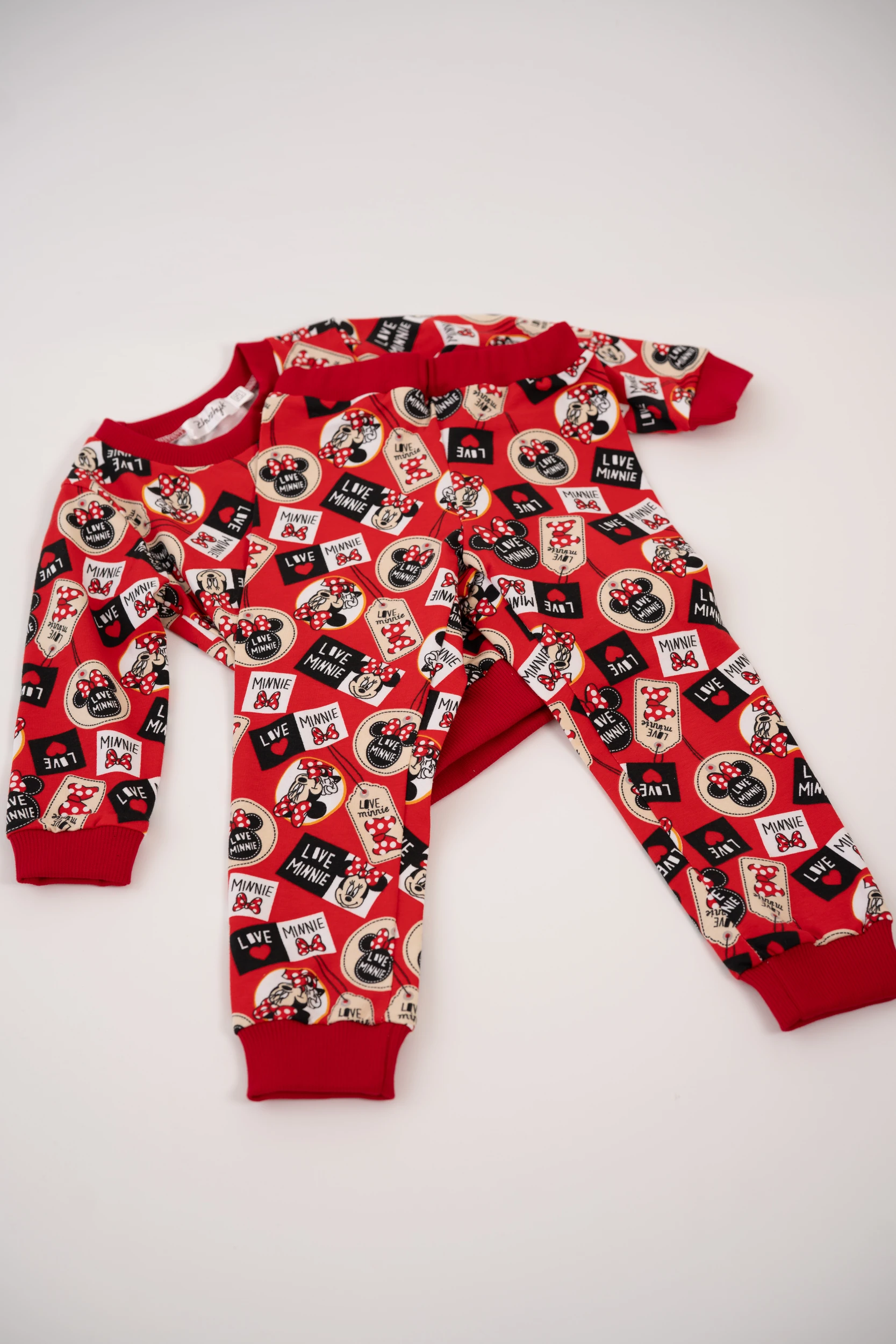 Дитяча піжама з Міккі Маусом (Міні маус - Minnie mouse) без утеплення - піжамка для дівчини