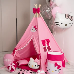 Дитячий вігвам для дівчинки Hello Kitty - дитяча палатка для дівчинки хелло кітті